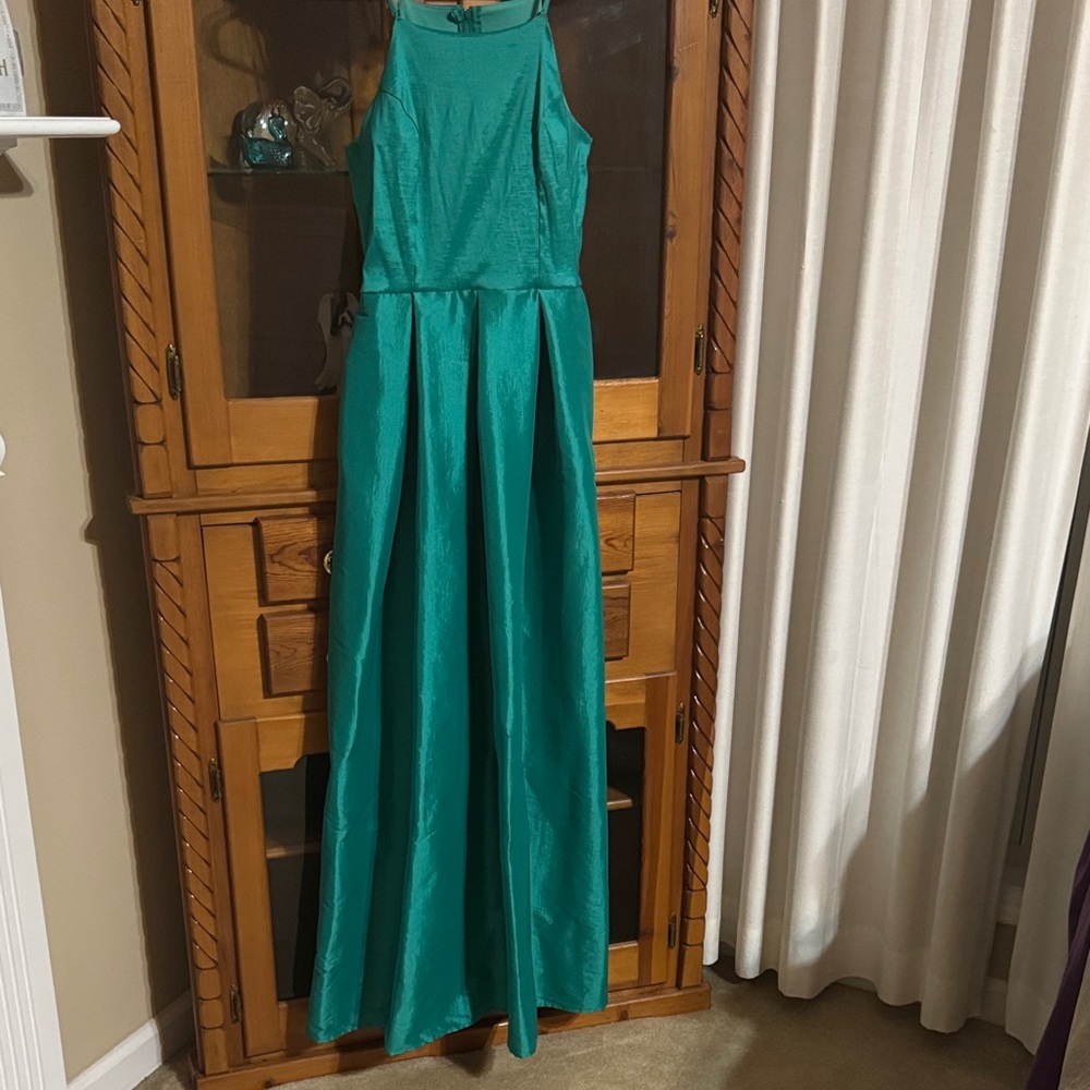 Windsor Teal Formal Maxi Dress